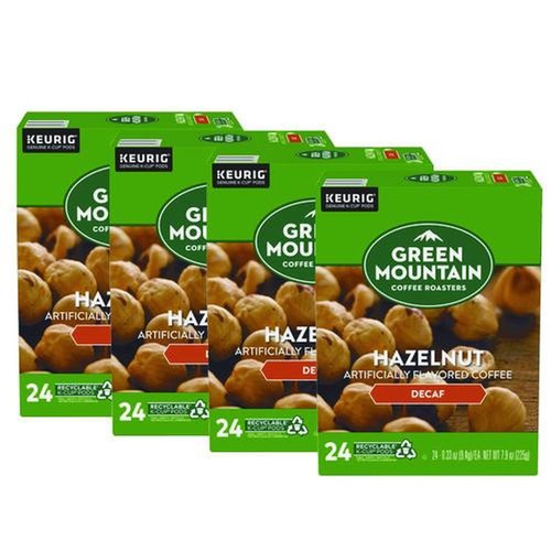 Coffee | Green Mountain Coffee 5000330143 Coffee K-Cups - Hazelnut Decaf (96/Carton) image number 0