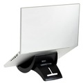 Office Jansan | 3M LX550 9 in. x 12 in. x 6.5 in. to 9.5 in. 20-lb. Capacity Vertical Notebook Computer Riser with Cable Management - Black/Charcoal Gray image number 4
