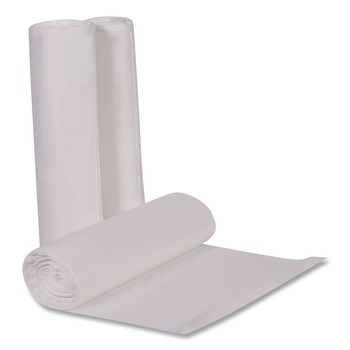 AccuFit 37 in. x 50 in. 44 gal. 0.9 mil Linear Low Density Can Liners with AccuFit Sizing - Clear (50/Box)