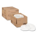 Food Service | WNA WNA A12PETDM 12 in. Diameter x 2.75 in. h Caterline Plastic Dome Lids - Clear (25/Carton) image number 3