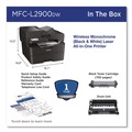Office Electronics & Batteries | Brother MFCL2900DW Wireless MFC-L2900DW Compact Monochrome AIO Laser Printer Copy/Fax/Print/Scan image number 3