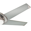 Ceiling Fans | Casablanca 59094 54 in. Contemporary Stealth Brushed Nickel Platinum Indoor Ceiling Fan image number 5