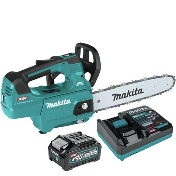 Makita GCU01M1 40V MAX XGT Brushless Lithium-Ion 12 in. Cordless Top Handle Chain Saw Kit (4 Ah)
