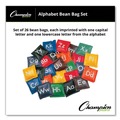 Outdoor Games | Champion Sports AB55 Vinyl Alphabet Bean Bag Set - Assorted Colors (26/Set) image number 4