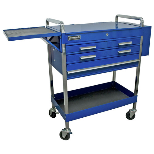 Tool Carts | Homak BL06036404 30 in. 4-Drawer Flip-Top Cart image number 0