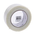 Office Jansan | Universal UNV30048 3 in. Core 48 mm. x 54.8 m. #120 Utility Grade Filament Tape - Clear (1-Roll) image number 0