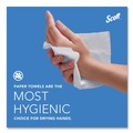 Cleaning & Janitorial Supplies | Scott 01000 8 in. x 1000 ft. 1.5 in. Core 1-Ply Essential High Capacity Hard Roll Towels - White (12 Rolls/Carton) image number 6