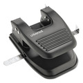 Office Jansan | Universal UNV74222 30-Sheet Two 9/32 in. Hole Punch - Black image number 0
