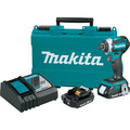 Impact Drivers | Makita XDT14R 18V LXT Cordless Lithium-Ion Compact Brushless Quick-Shift Mode 3-Speed Impact Driver Kit image number 0