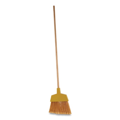 New Year New Savings! Save $25 off $150 | Boardwalk BWK932AEA 53 in. Handle Angler Broom - Yellow image number 0