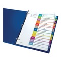 Avery 11847 Ready Index 12-Tab Table of Contents Arched Tab Dividers Set - Multicolor (1-Set) image number 2