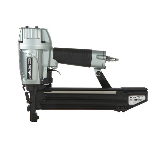 Pneumatic Crown Staplers | Factory Reconditioned Metabo HPT N5008AC2M 16-Gauge 7/16 in. Crown 2 in. Construction Stapler image number 0