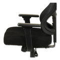 Office Chairs | Alera ALEELT4214S Elusion II Series 275 lbs. Capacity Mesh Mid-Back Synchro Seat Slide Chair - Black image number 6