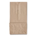 Office Jansan | Ross & Wallace Paper Products 100301500PK/BL 3.5 in. x 2.25 in. x 6.63 in. #1 Size Grocery Paper Bags - Kraft (500/Bundle) image number 2