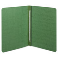 Office Jansan | ACCO A7025076A 8.5 in. x 11 in. 3 in. Capacity Two-Piece Prong Fastener Side Bound Report Cover with Tyvek Reinforced Hinge - Dark Green image number 1