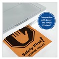 Cleaning & Janitorial Supplies | PrintWorks Professional 00116 8.5 in. x 11 in. 65 lbs. Text Weight Color Cardstock - Orange (1-Ream) image number 3