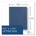 File Folders | Roaring Spring 54200 Accommodates (100) 11 in. x 8.5 in. Sheets Pocket Folder with Prongs - Randomly Assorted Colors (100/Carton) image number 7