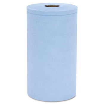 HOSPECO 9.75 in. x 275 ft. 4-Ply Prism Scrim Reinforced Wipers - Unscented/Blue (6/Carton)