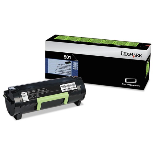 Ink & Toner | Lexmark 50F1000 50F1000 1,500 Page-Yield Return Program Toner - Black image number 0