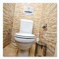 Paper & Dispensers | Scott 07410 Personal Seats 15 in. x 18 in. Sanitary Toilet Seat Covers - White (125/Pack) image number 5