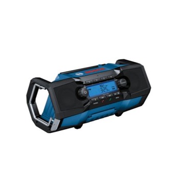 JUST LAUNCHED | Factory Reconditioned Bosch GPB18V-2CN-RT 18V Lithium-Ion Cordless Compact Jobsite Radio with Bluetooth 5.0