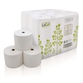 Cleaning & Janitorial Supplies | LoCor 26824 2-Ply High-Capacity Bath Tissue - White (18 Rolls/Carton) image number 2