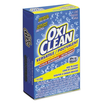 OxiClean 1 oz. Box 1-Load Versatile Stain Remover Vend-Box (156/Carton)