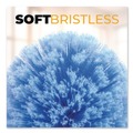Dusters | Gritt Commercial GRI1033PK 8 in. Length Cobweb/Corner Duster Brush - Blue (3/Pack) image number 3