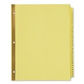 Office Jansan | Avery 11308 11 in. x 8.5 in. 31-Tab 1 to 31 Preprinted Laminated Tab Dividers with Gold Reinforced Binding Edge - Buff (1-Set) image number 0