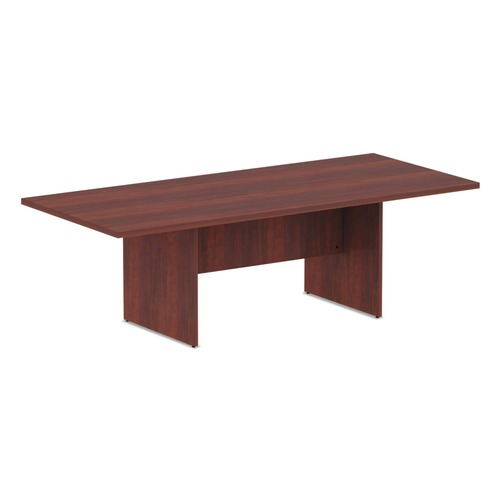  | Alera ALEVA719642MC 94.5 in. x 41-3/8 in. x 29.5 in. Valencia Series Conference Rectangle Table - Medium Cherry - VA719642MC image number 0