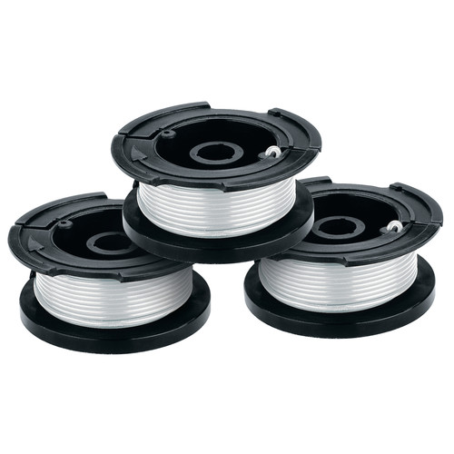 Trimmer Accessories | Black & Decker AF-100-3ZP GRASS HOG Replacement Grass Trimmer Spool 0.065 in. (3-Pack) image number 0