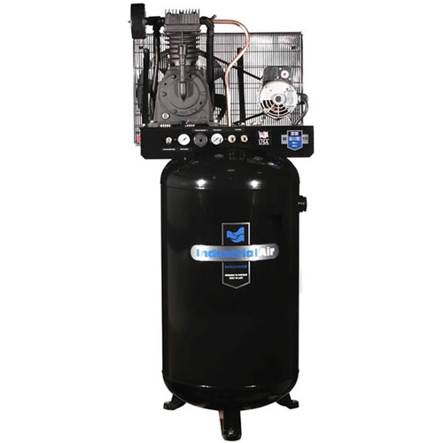 Stationary Air Compressors | Industrial Air IV5048055 5 HP 80 Gallon Industrial Stationary Air Compressor image number 0