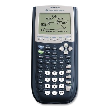Texas Instruments TI-84Plus 10-Digit LCD Programmable Graphing Calculator