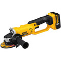 Cut Off Grinders | Dewalt DCG412P2 20V MAX Brushed Lithium-Ion 5 in. Cordless Grinder Kit with (2) 5 Ah Batteries image number 1