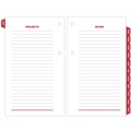  | AT-A-GLANCE E717T-50 3.5 in. x 6 in. 12-Month (Jan to Dec) 2025 Desk Calendar Refill with Tabs - White Sheets image number 4