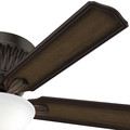 Ceiling Fans | Hunter 59548 54 in. Chauncey Onyx Bengal Ceiling Fan with LED Light Kit and Remote Control image number 1