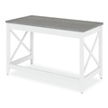 Office Desks & Workstations | Alera ALEWSF4824GY 47.24 in. x 23.62 in. x 29.53 in. Farmhouse Writing Desk - Gray image number 4