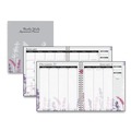 Calendars & Planners | House of Doolittle 2956-74 9 in. x 7 in. 12-Month (Jan-Dec 2026) Recycled Wild Flower Weekly/Monthly Planner - Gray/White/Purple Cover image number 0