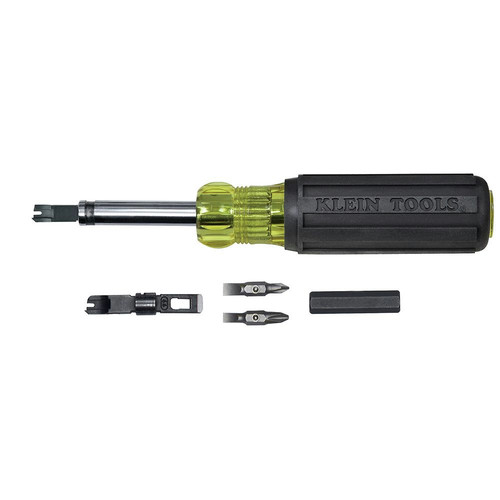 Screwdrivers | Klein Tools VDV001-081 Punchdown Screwdriver Multi-Tool image number 0