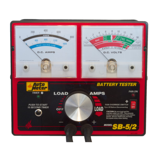 Electrical System Tester SB-5/2 Auto Meter 800 Amp Variable Load Battery Electrical System Tester SB-5/2 Auto Meter 800 Amp Variable Load Battery