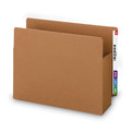 File Folders | Smead 73790 5.25 in. Expansion Letter Size Heavy-Duty Redrope End Tab TUFF Pockets (10/Box) image number 2