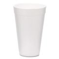 Food Service | WinCup 221974 16 oz Foam Drink Cups - White (500/Carton) image number 0