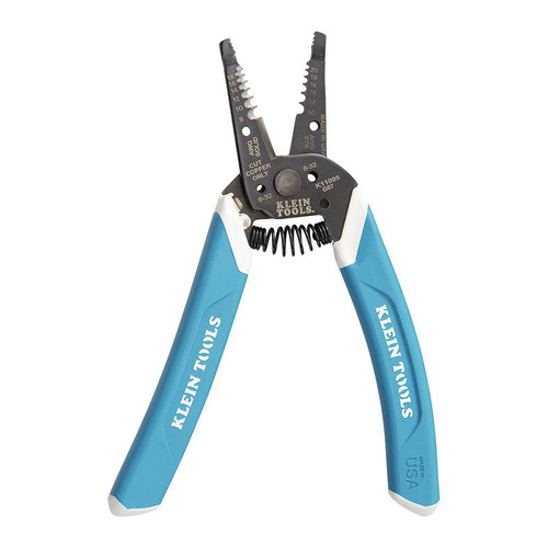 Cable and Wire Cutters | Klein Tools K11095 Klein-Kurve 8-20 AWG Wire Stripper or Cutter image number 0