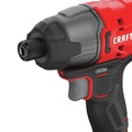 Impact Drivers | Factory Reconditioned Craftsman CMCF800C1R V20 Brushed Lithium-Ion 1/4 in. Cordless Impact Driver Kit (1.5 Ah) image number 9