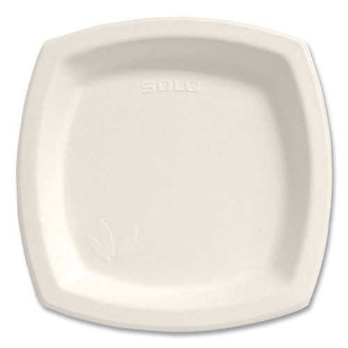 Bowls and Plates | SOLO 8PSC-2050 8.25 in. Bare Eco-Forward Sugarcane Plate Dinnerware - Ivory (125/Pack) image number 0