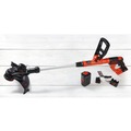 String Trimmers | Black & Decker LST140C 40V MAX Lithium-Ion Cordless String Trimmer Kit (1.5 Ah) image number 9