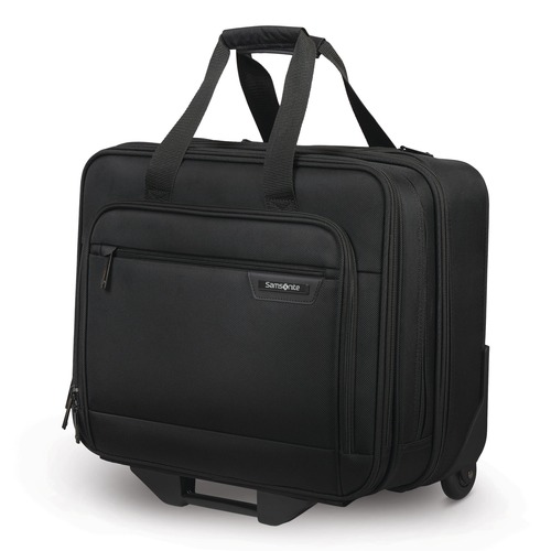 Office & Office Supplies | Samsonite 141278-1041 16.54 x 8 x 9.06 Rolling Business Case Fits Devices Up to 15.6 in. - Black image number 0