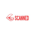 Bulk Savings Pricing 1 | ACCUSTAMP2 035605 1.63 in. x 0.5 in. SCANNED Pre-Inked Shutter Stamp - Red image number 2