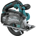 Circular Saws | Makita XSC04T 18V LXT Lithium-Ion Brushless Cordless 5-7/8 in. Metal Cutting Saw Kit with Electric Brake and Chip Collector (5 Ah) image number 1
