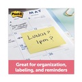  | Post-it Greener Notes 654-RP-YW 3 in. x 3 in. Original Recycled Note Pads - Canary Yellow (100 Sheets/Pad, 12 Pads/Pack) image number 5